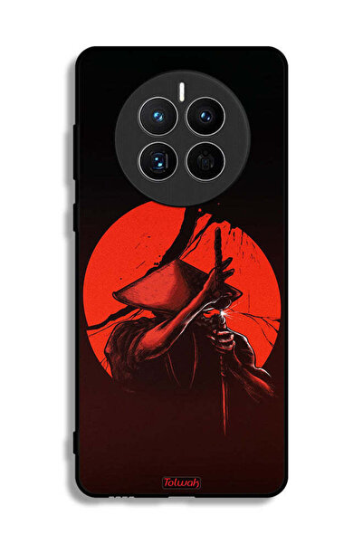 Tolwak غطاء حماية لهاتف هواوي ميت 50E بتصميم محارب السيف