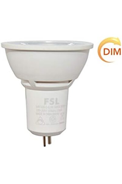 FSL LED BULB MR16 Dimmable Spot Light GU5.3 6.5W AC180-265V White/Warm White (White 6500K)