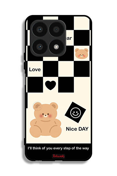 Tolwak غطاء حماية لهاتف Honor X8a، سأفكر فيك في كل خطوة على الطريق