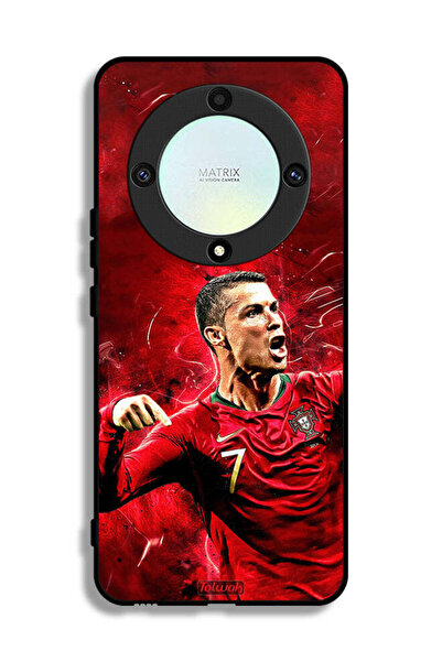 Tolwak غطاء حماية لهاتف Honor X9a كريستيانو رونالدو