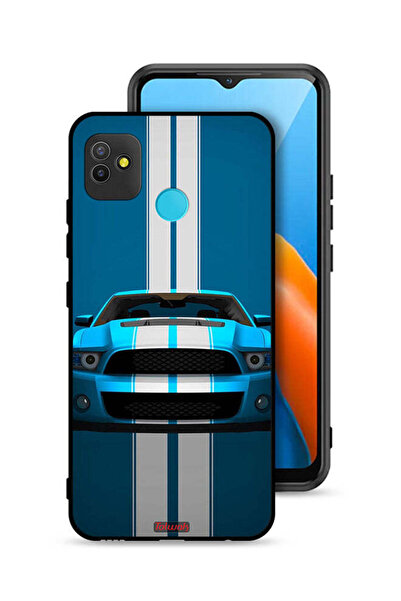 Tolwak Tecno Pop 5 Protective Case Cover Car Abstract Art