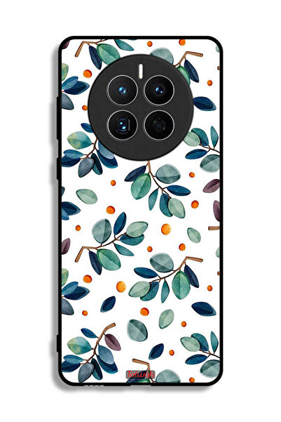 Tolwak غطاء حماية لهاتف هواوي ميت 50E بنقشة أوراق الشجر