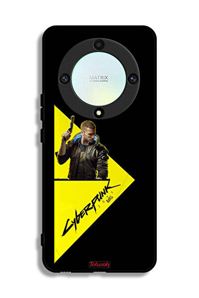 Tolwak غطاء حماية لجهاز Honor X9a Cyberpunk 2077