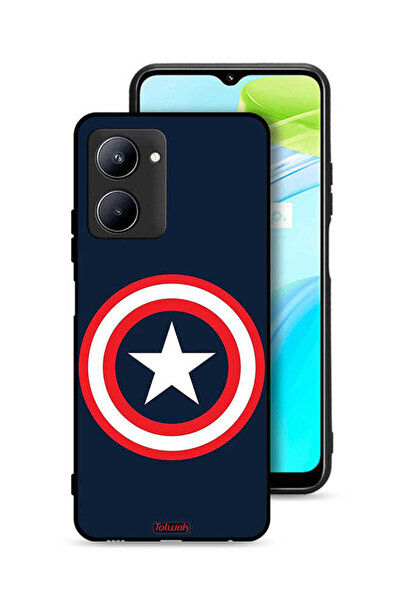 Tolwak غطاء حماية Realme C33 كابتن أمريكا