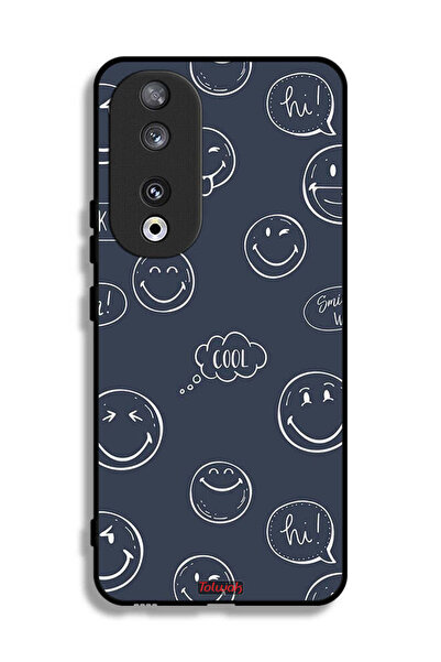 Tolwak غطاء حماية لهاتف Honor 90 - وجوه رائعة - علامات