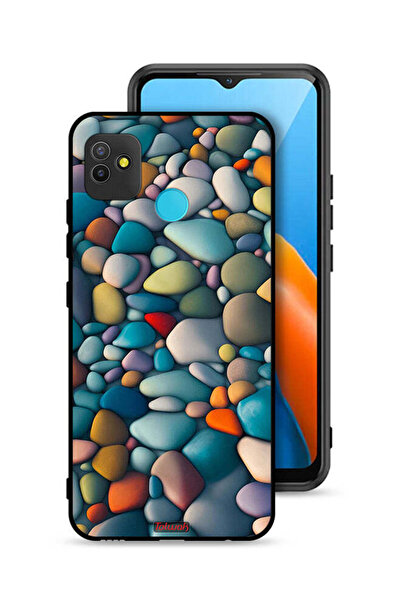 Tolwak Tecno Pop 5 Protective Case Cover Stones Abstract Pattern