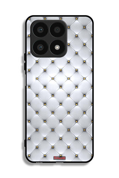 Tolwak غطاء حماية لهاتف Honor X8a مطبوع عليه دبابيس على القماش