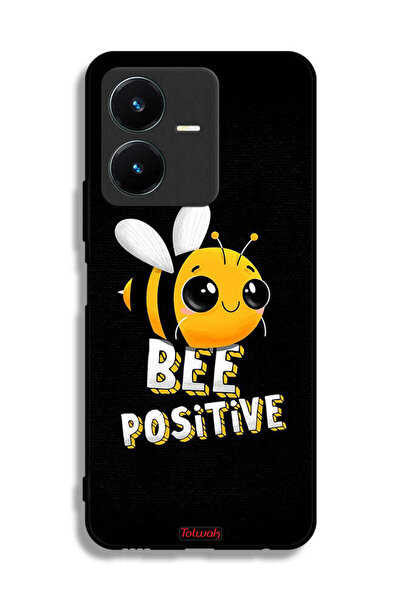 Tolwak غطاء حماية لهاتف Vivo Y22 - Bee Positive