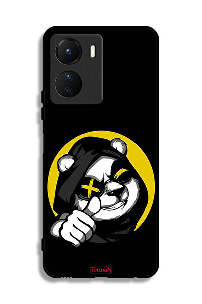 Tolwak غطاء حماية لهاتف Vivo Y16 - قطة مارشميلو لطيفة