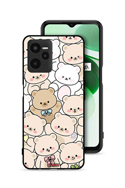 Tolwak غطاء حماية Realme C35 بنقشة الدببة