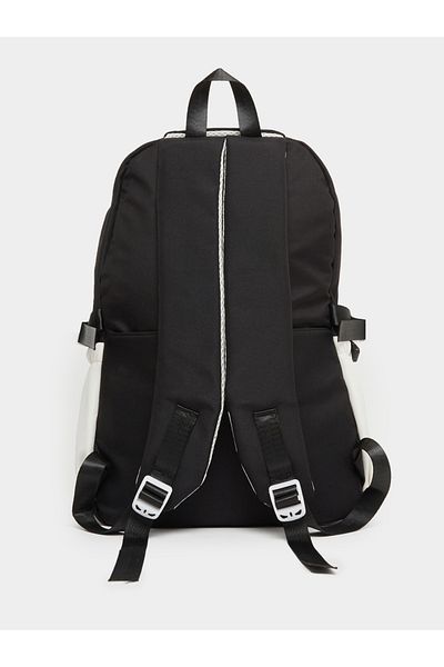 Styli Color Block Backpack with Transparent External Pockets