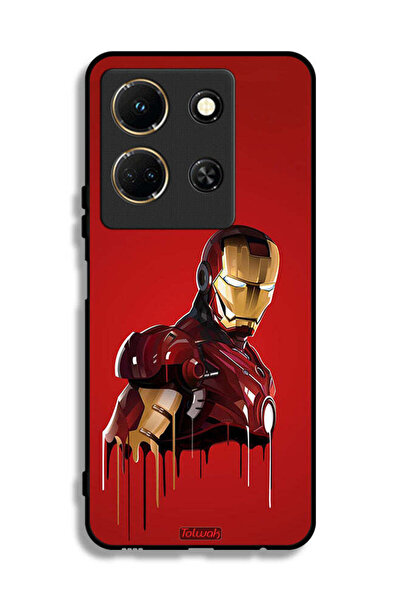 Tolwak غطاء حماية لهاتف Infinix Note 30 برسومات الرجل الحديدي