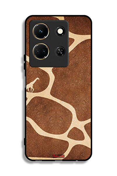 Tolwak غطاء حماية لهاتف Infinix Note 30 بتصميم جلد الزرافة