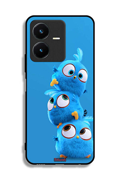 Tolwak غطاء حماية لهاتف Vivo Y22s بنقشة طيور لطيفة