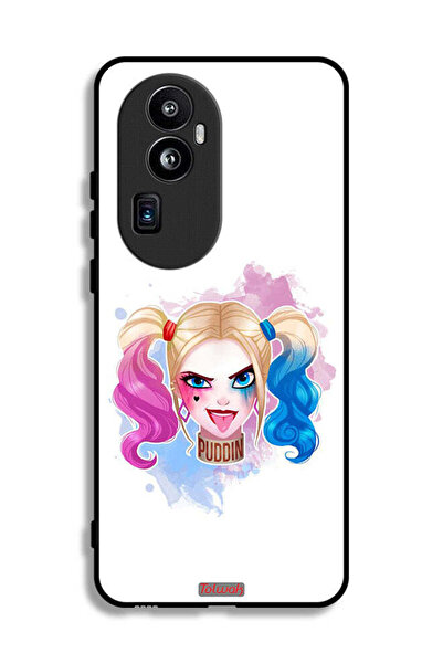 Tolwak غطاء حماية لهاتف Oppo Reno10 Pro Plus بتصميم هارلي كوين