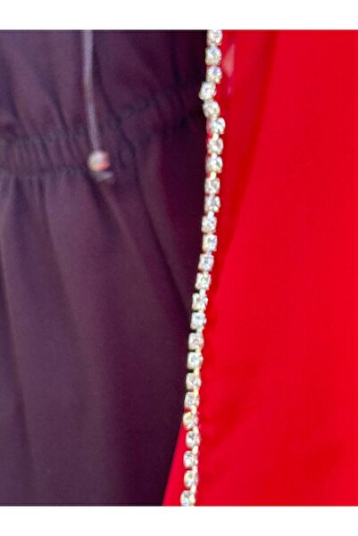 ALDIRA Chiffon Shawl with Stone Edge 180 Santa with Stones