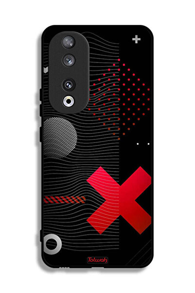 Tolwak غطاء حماية لهاتف Honor 90 بعلامة الصليب