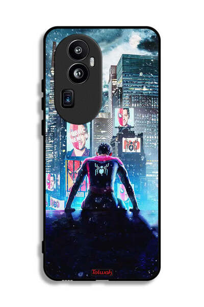 Tolwak غطاء حماية لهاتف Oppo Reno10 Pro Plus - Spider-Man