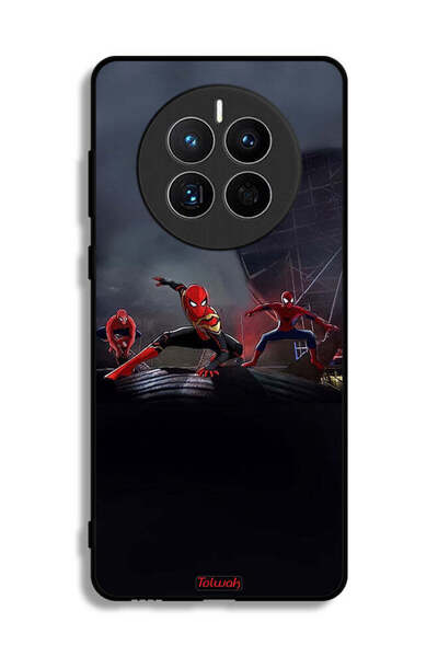 Tolwak Huawei Mate 50E Protective Case Cover Three Spiders