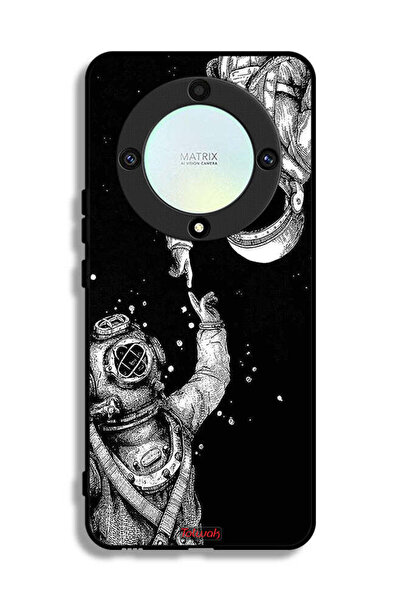Tolwak غطاء حماية لهاتف Honor X9a بتصميم رواد فضاء