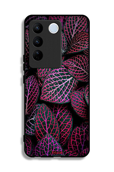 Tolwak غطاء حماية لهاتف Vivo S16e بنقشة أوراق سالجا