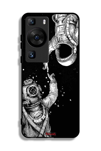 Tolwak غطاء حماية لهاتف هواوي بي 60 برو - رواد فضاء