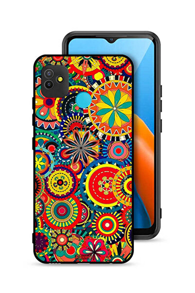 Tolwak غطاء حماية لهاتف تكنو بوب 5 بنمط ماندالا ملون