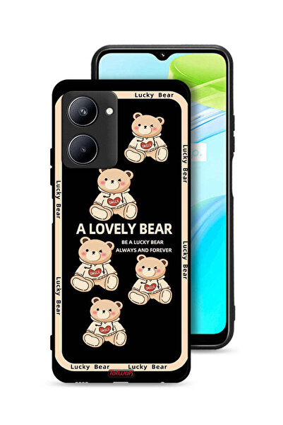 Tolwak Realme C33 Protective Case Cover A Lovely Bear