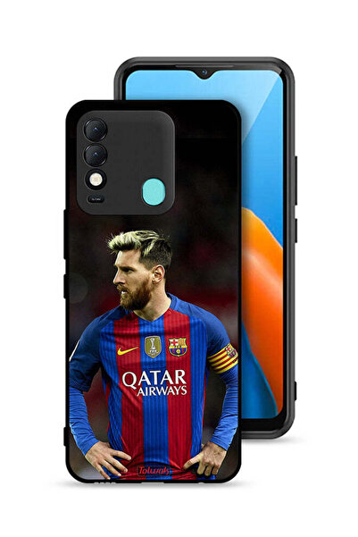 Tolwak غطاء حماية لهاتف تكنو سبارك 8 ميسي برشلونة