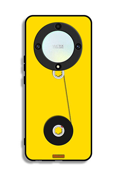 Tolwak غطاء حماية لهاتف Honor X9a - تصميم عجلة الكاسيت