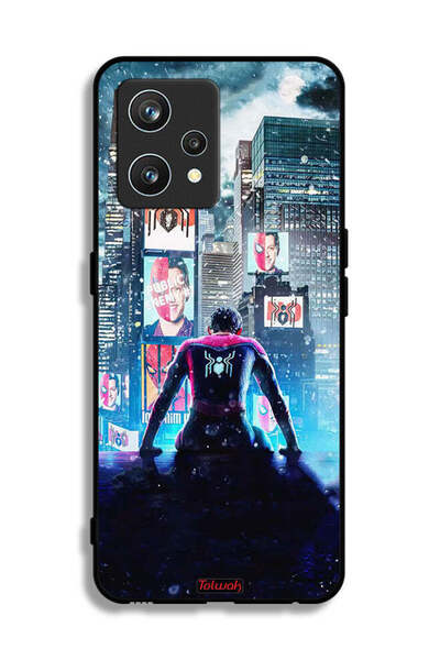 Tolwak Realme 9 Pro Plus Protective Case Cover Spider Man