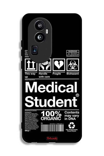 Tolwak غطاء حماية لهاتف Oppo Reno10 Pro Plus - ملصق طالب الطب