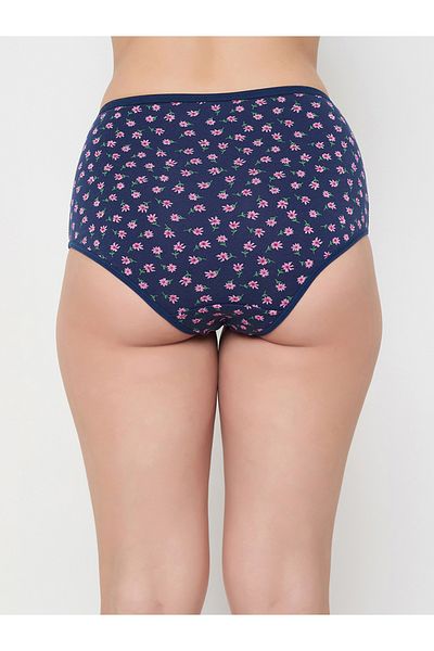 Clovia By Styli Pack of 3 - High Rise Printed Hipster Briefs
