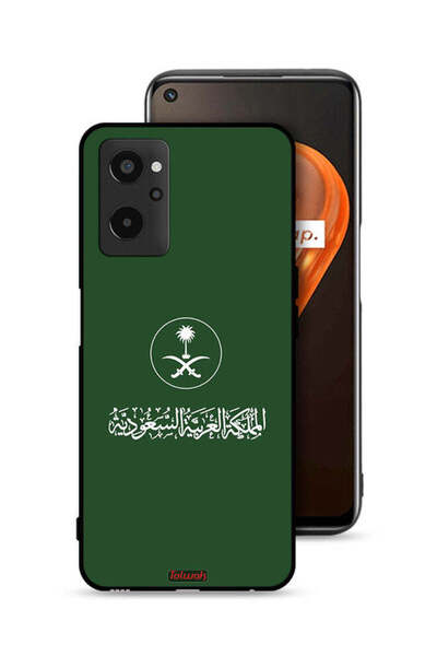 Tolwak غطاء حماية لهاتف Realme 9i 4G بشعار المملكة العربية السعودية