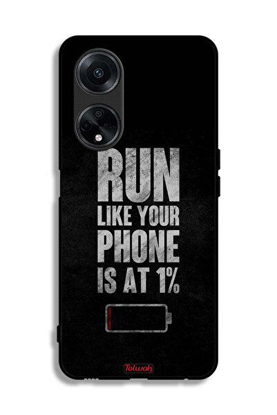 Tolwak غطاء حماية لهاتف Oppo A1 5G، اركض كما لو أن هاتفك يعمل بنسبة 1%