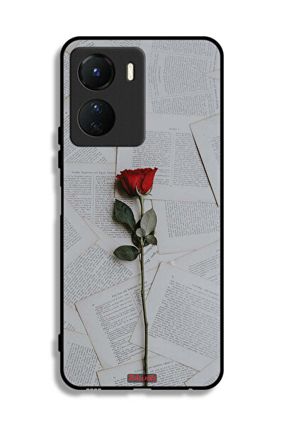 Tolwak غطاء حماية لهاتف Vivo Y16 وردي على ورق