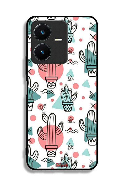 Tolwak غطاء حماية لهاتف Vivo Y22 - كاكتوس