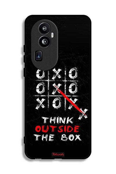 Tolwak غطاء حماية لهاتف Oppo Reno10 Pro Plus - فكر خارج الصندوق