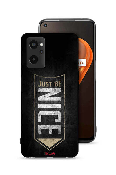 Tolwak Realme 9i 4G Protective Case Cover Just Be Nice