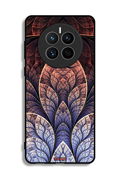 Tolwak غطاء حماية لهاتف هواوي ميت 50 إي بتصميم زهور كسورية تجريدية