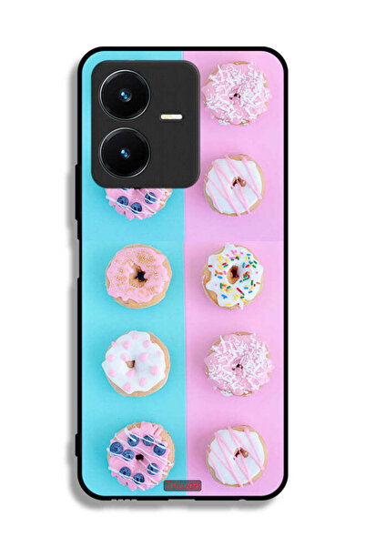 Tolwak غطاء حماية لهاتف Vivo Y22 بنقشة دوناتس هيذر