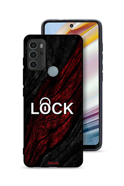 Tolwak غطاء حماية واقٍ لهاتف موتورولا موتو جي 60 إس بقفل