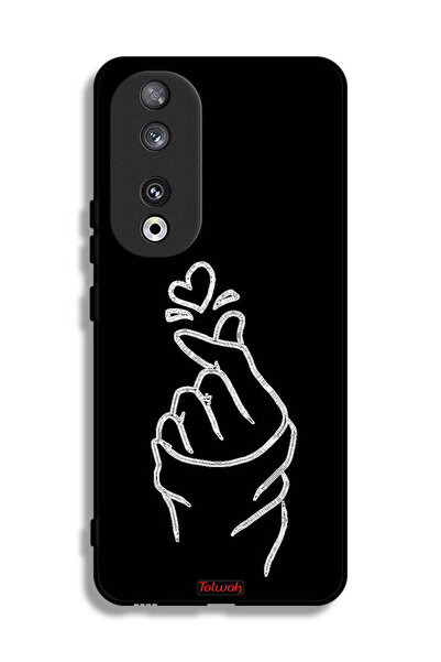 Tolwak غطاء حماية لهاتف Honor 90 Snap Love