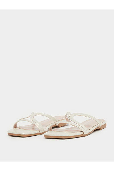 Styli Multi Strap Open Toe Flat Sandals