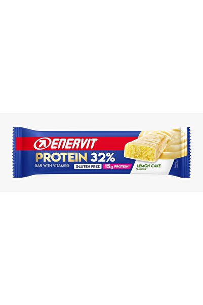 Enervit Protein Bar 55 gr - Limon Aromalı, Düşük Şekerli Sağlıklı Atıştırmalık