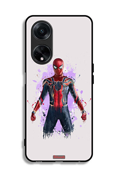 Tolwak غطاء حماية لهاتف Oppo F23 5G بتصميم العنكبوت الحديدي