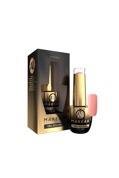 Makeart Baby Lollipop Makear semi-permanent nail polish, 557 nude, 8 ml