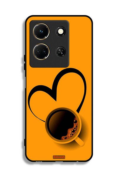 Tolwak Infinix Note 30 Protective Case Cover Coffee Cup Art