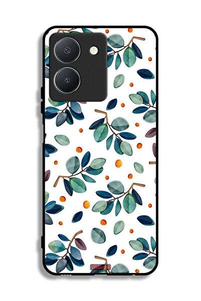 Tolwak غطاء حماية لهاتف Vivo Y36 5G بنقشة أوراق الشجر