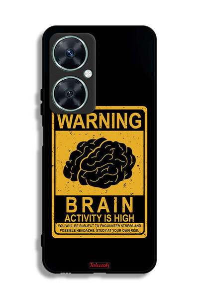 Tolwak غطاء حماية لهاتف هواوي نوفا 11i تحذير: نشاط الدماغ مرتفع